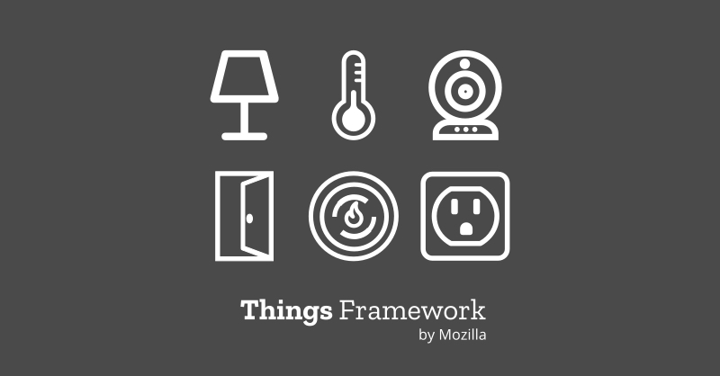 Mozilla WebThings framework