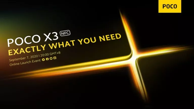 POCO X3 NFC Global Launch On September 7 | Snapdragon 732G Inside