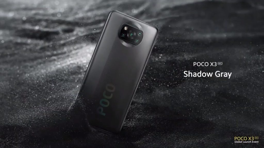 Poco X3 shadow grey