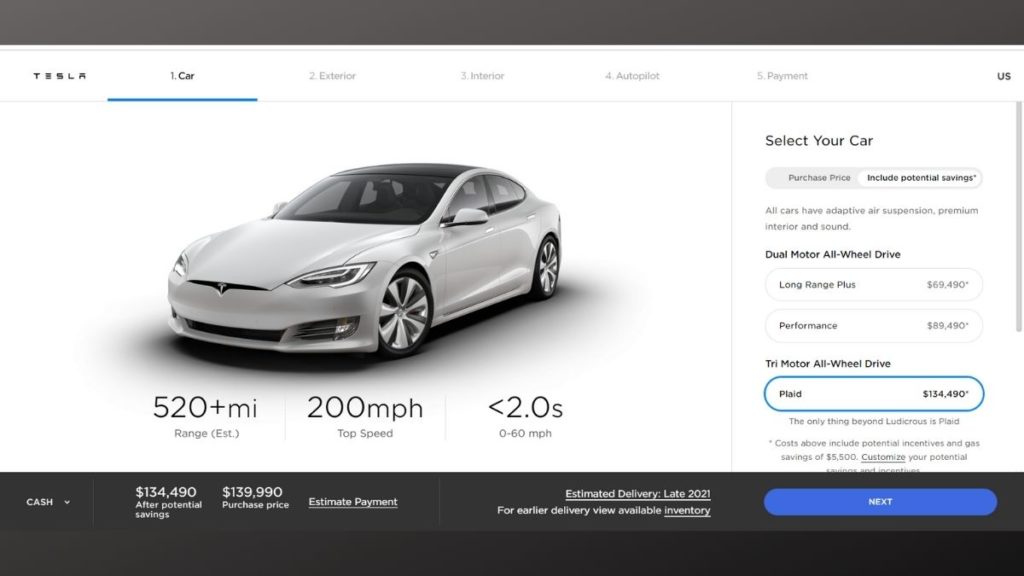 Tesla Model S Plaid Vs Tesla Roadster Which One Is A Better Deal