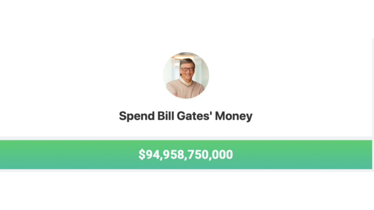 Spend Bill Gates' money