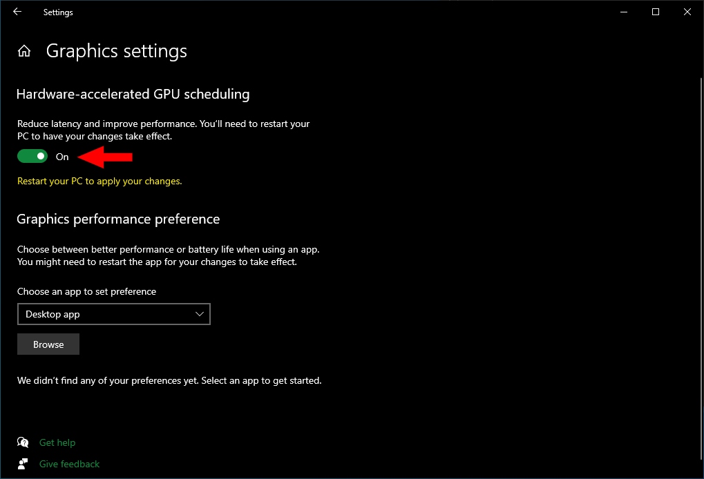 gpu update windows 10