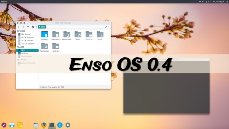 Xubuntu-based Enso OS 0.4 Released With A New Note Taking Application