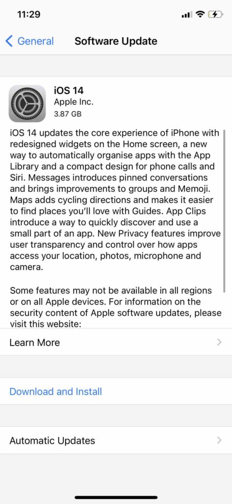 iOS 14 stable update launched