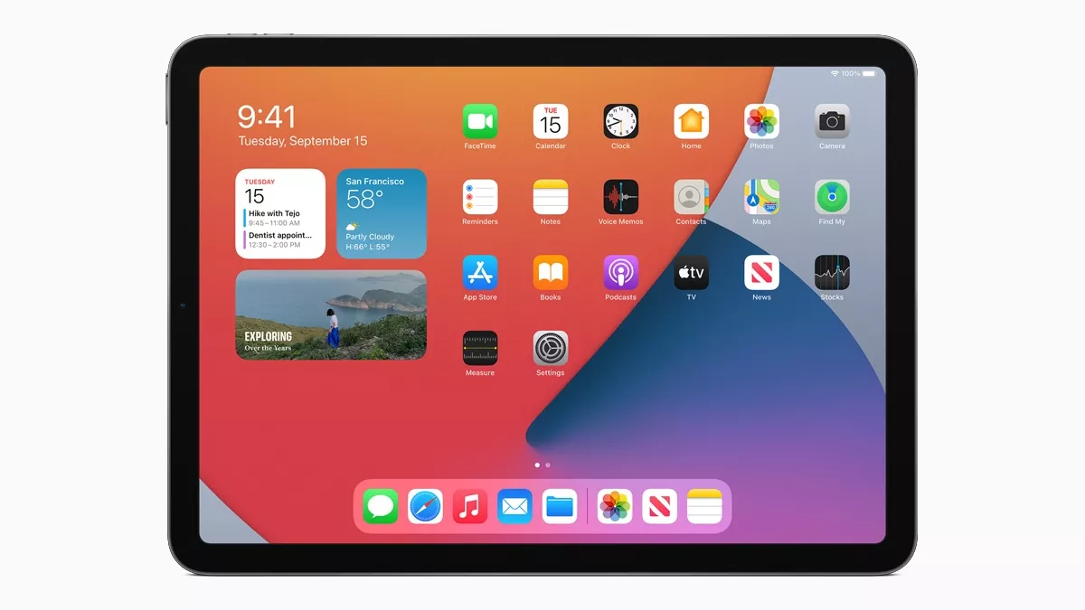 Apple Launches New iPad Air With TopMounted Touch ID