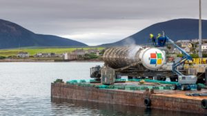 Microsoft’s underwater datacenter research project Natick