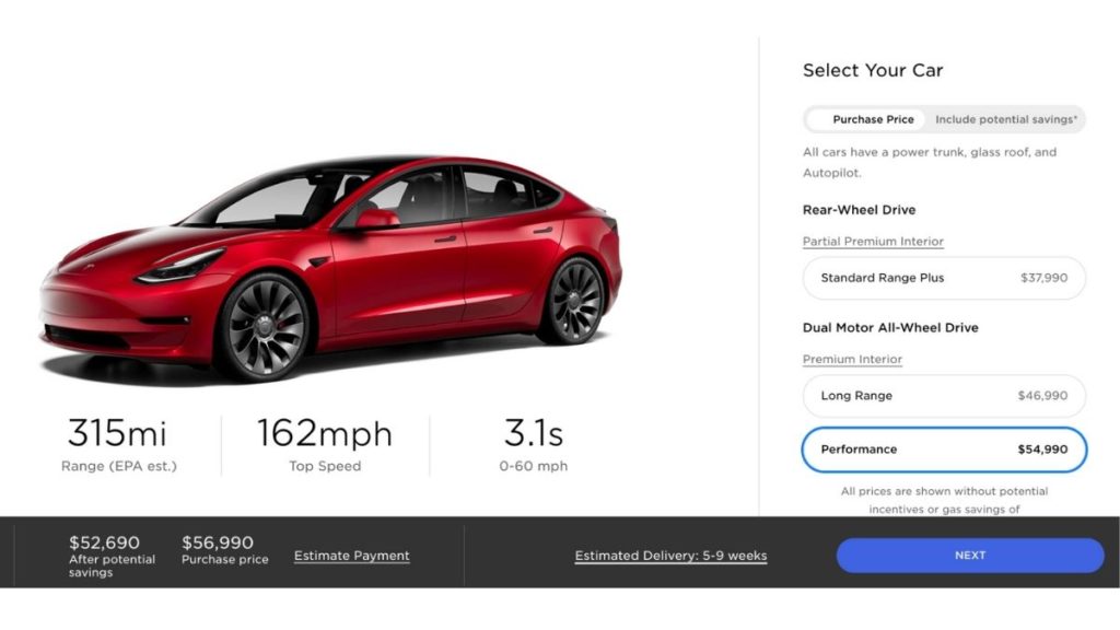 model 3 loan arranged through tesla