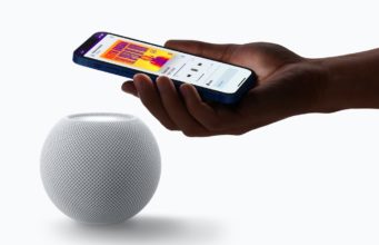 Apple HomePod Mini pairing with iPhone