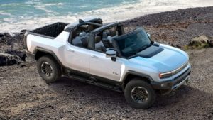 GM electric Hummer EV supertruck