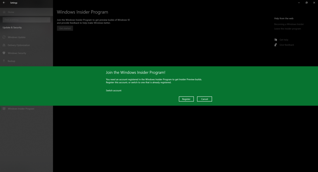 Get Windows 10 2009 20H2 Update