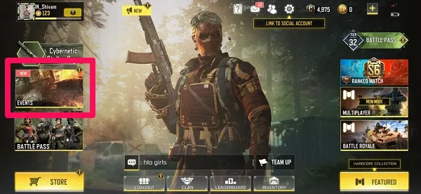 Hacker event in COD Mobile
