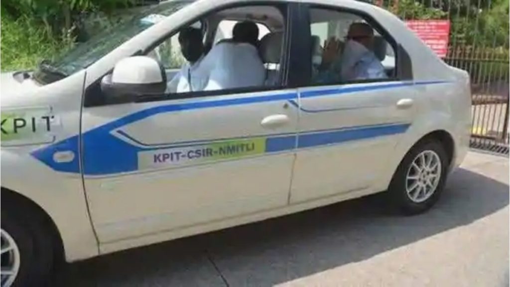 India's first hydrogen fuel cell vehicle