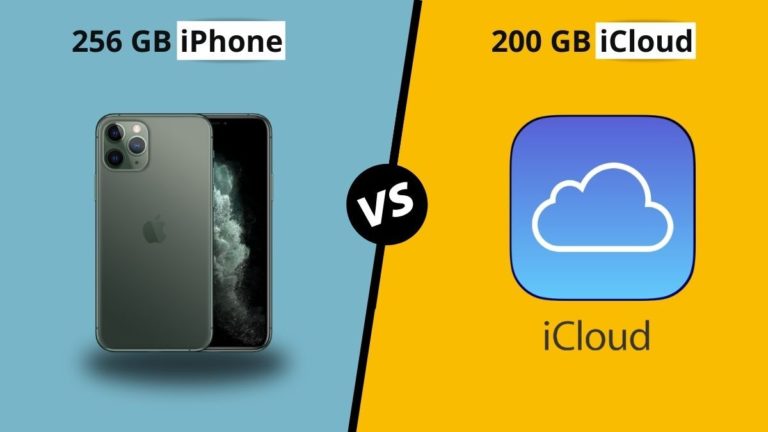 256GB iPhone Vs. 200GB iCloud Online Storage: Pros & Cons Explained