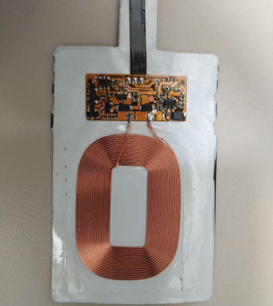 Qi wireless charging coil