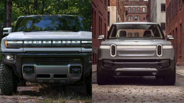 GMC Hummer EV Vs Rivian R1T: Which One Is A Better Electric Truck?