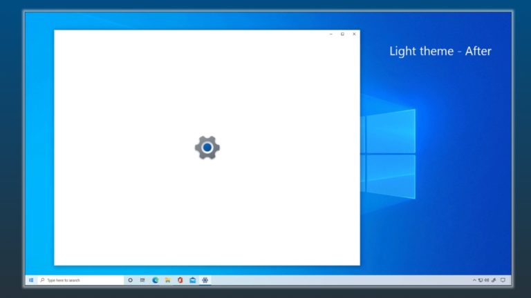 Windows 10 Theme-Aware Splash Screen