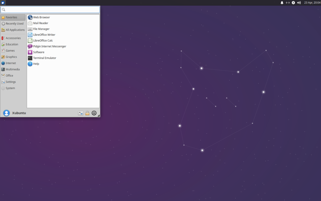 Xubuntu 20.10 Groovy Gorilla