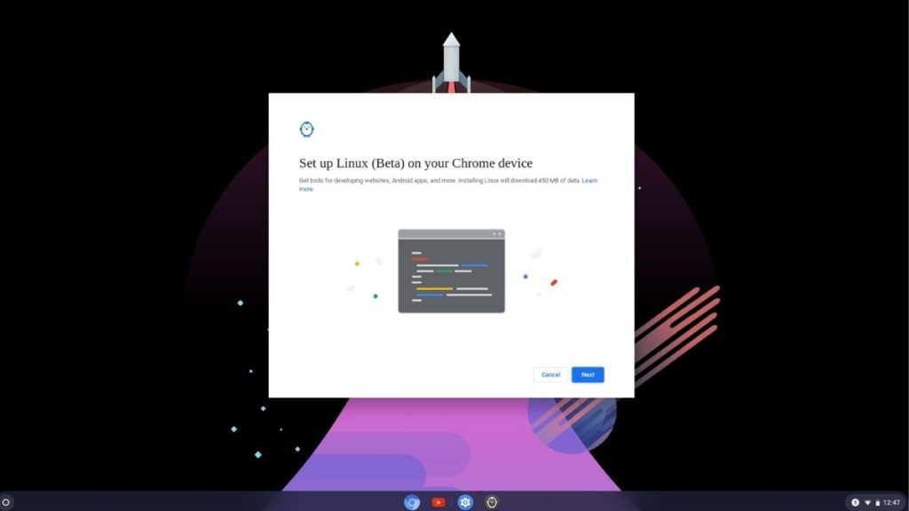 Бета-версия ChromeOS Linux: установите Linux на Chromebook