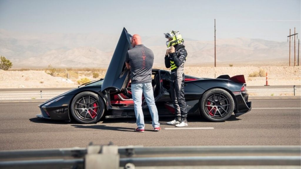 fastest production car SSC Tuatara in the world