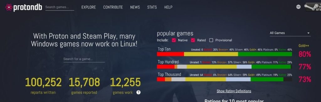 protondb linux - "Gaming on Linux