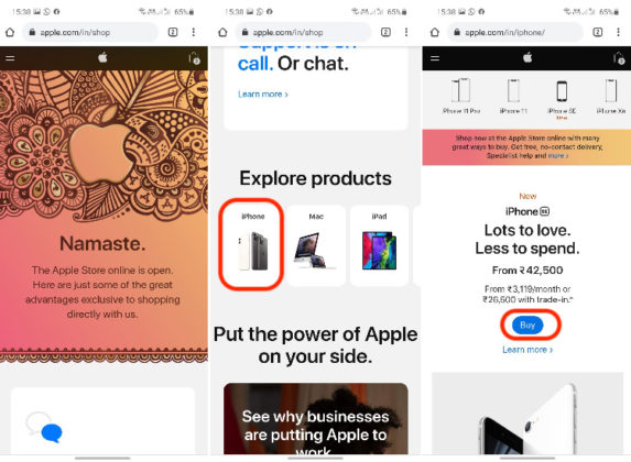 How To Buy An iPhone From Apple Online Store In India?
