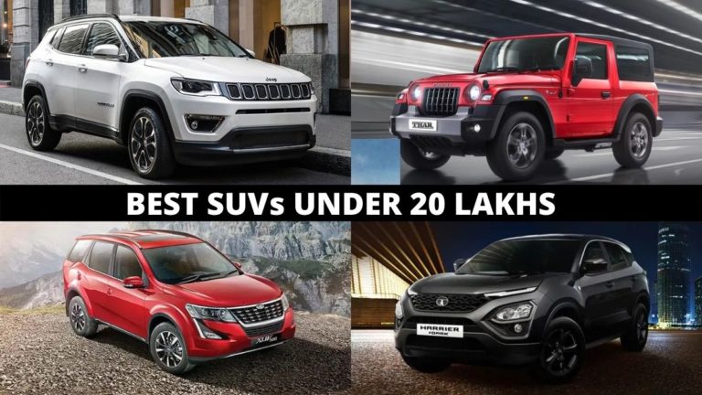 9 Best SUVs Under 20 Lakhs To Buy In India In 2021