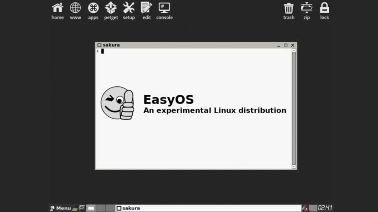 EasyOS 2.5 Linux Distro Released With A New Game, Bluetooth Manager