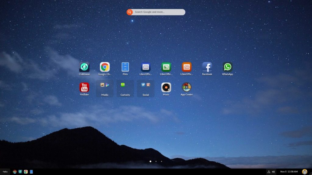 GNOME 3.38 Desktop