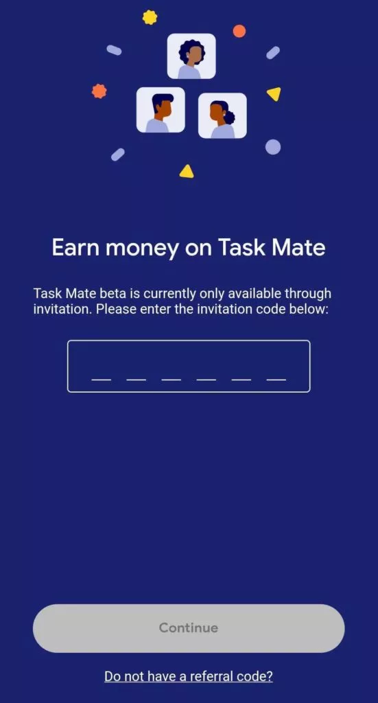 Google task mate referral code