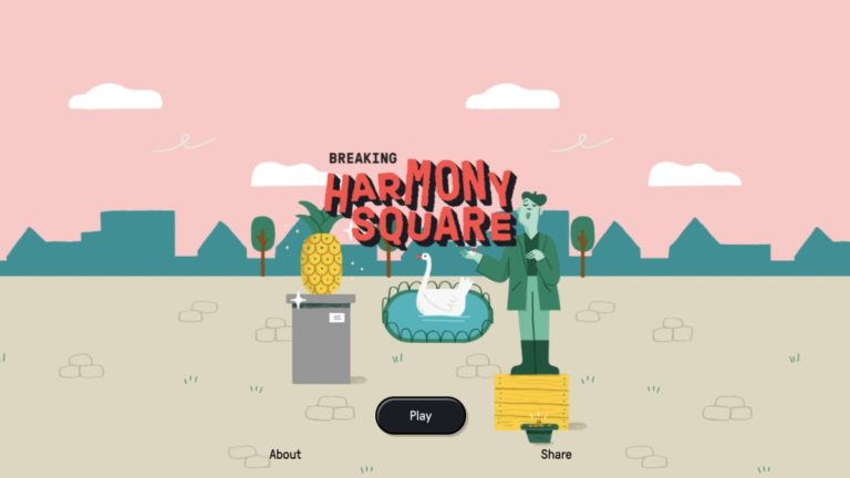 Harmony square fake news game