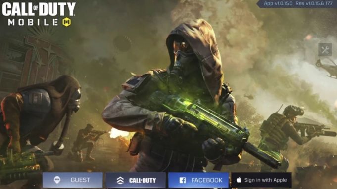 how to log into call of duty mobile on another device
