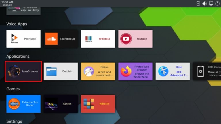 KDE Plasma Bigscreen For Smart TVs Adds Support For KDE Connect