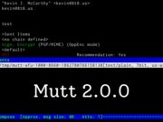 Linux CLI Email Client Mutt 2.0.0 Released With Domain-Literal support
