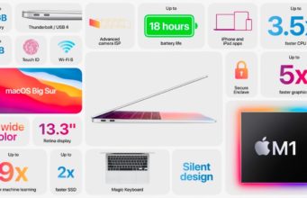 MacBook lineup with Apple M1 chip