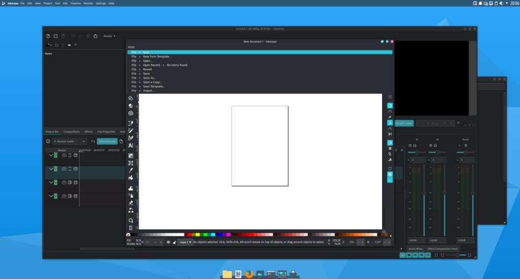 Plasma-hud in Inkscape