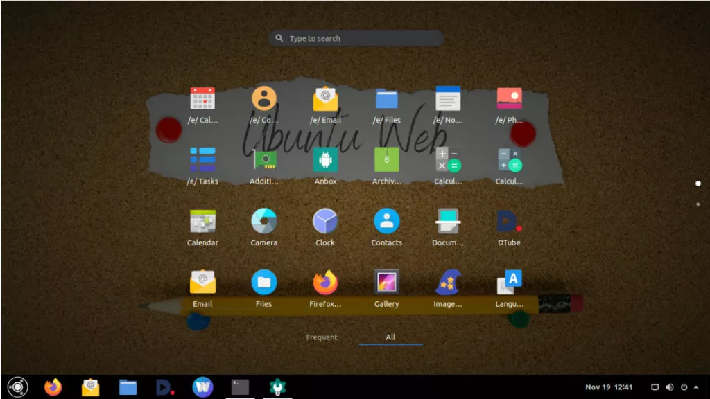 Ubuntu Web Remix 20.04.1 Applications