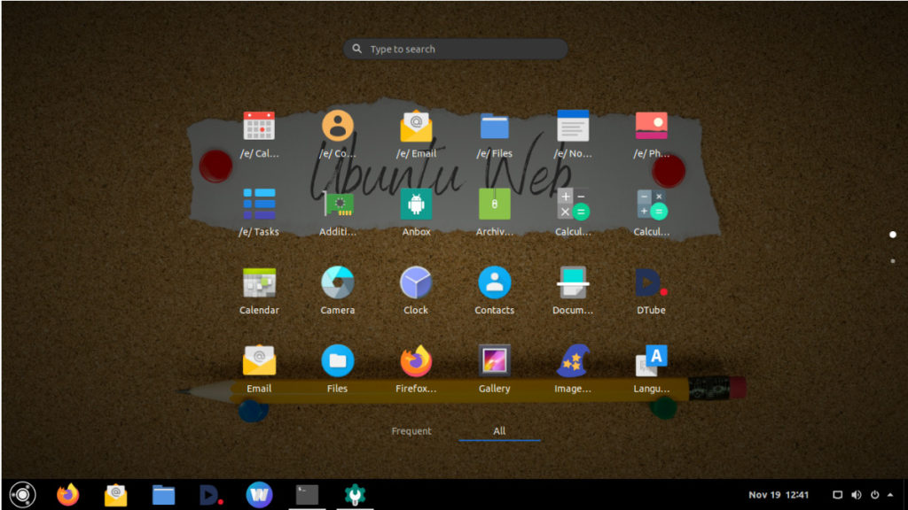 Ubuntu Web Remix 20.04.1 Applications