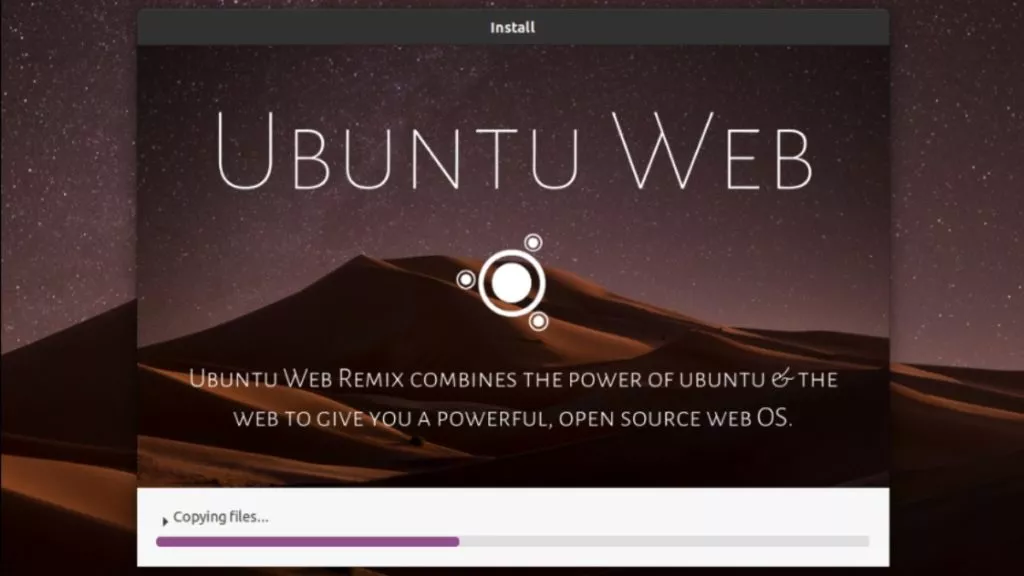 Ubuntu Web Remix 20.04.1