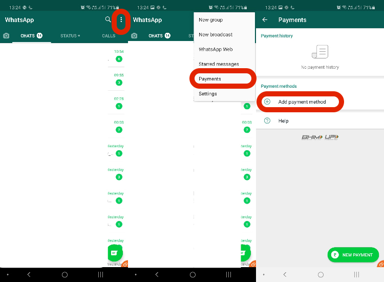 How to set up WhatsApp Pay-1