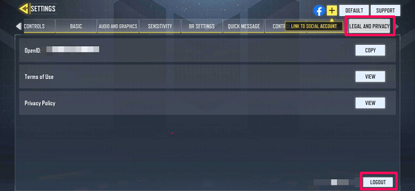 How to log out of CoD: Mobile - Charlie INTEL