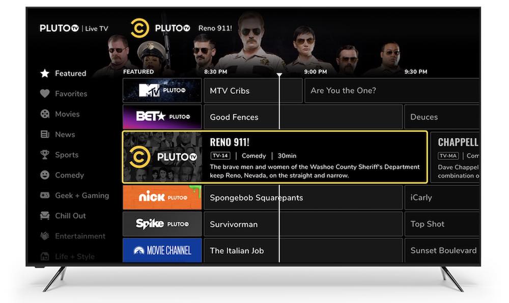 pluto tv streaming