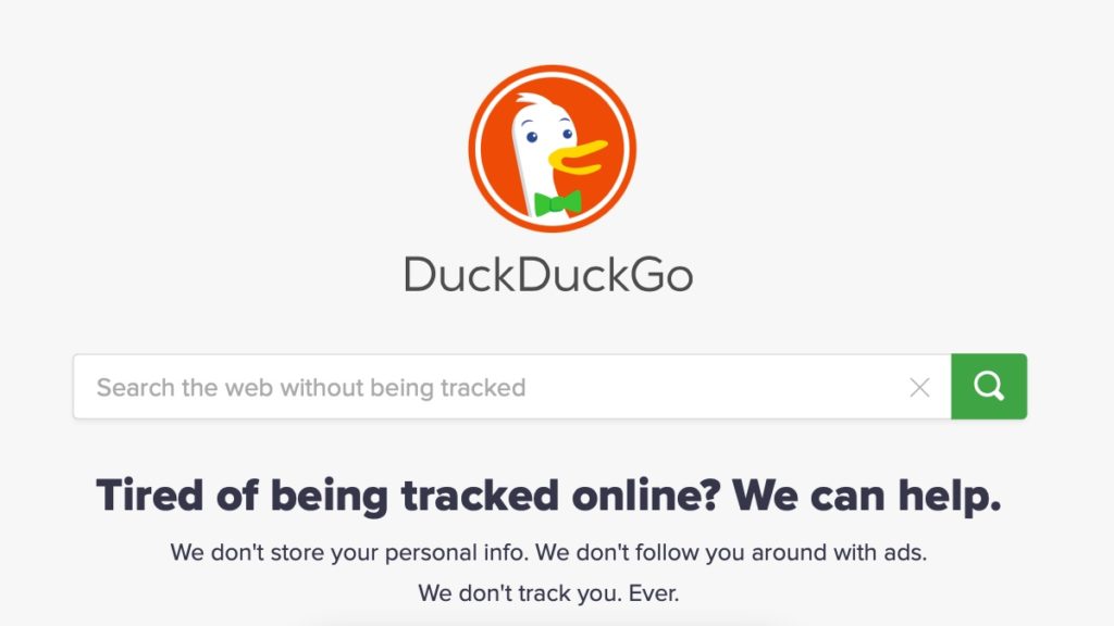 DuckDuckGo- Best privacy apps for android and iOS