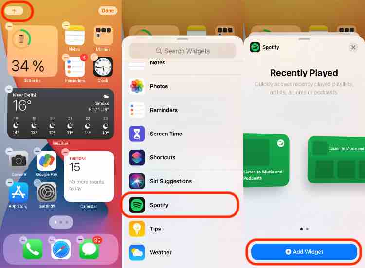 4. How to restore deleted widgets on iPhone