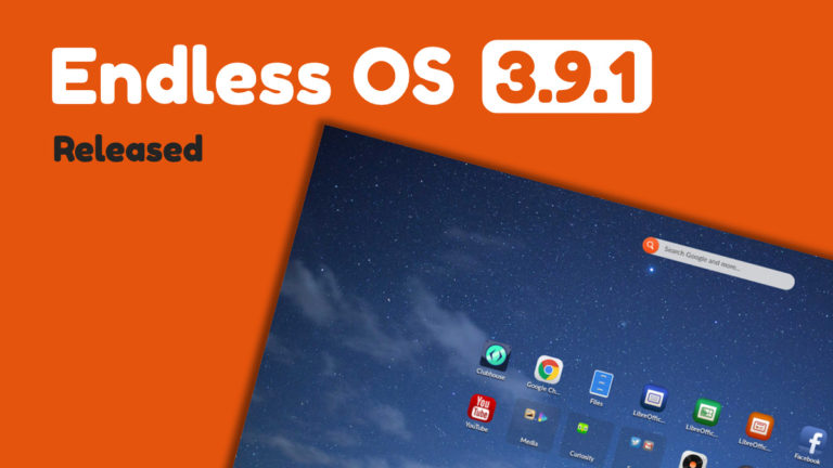 Endless OS 3.9.1 Arrives With Updated Hardware Support And More