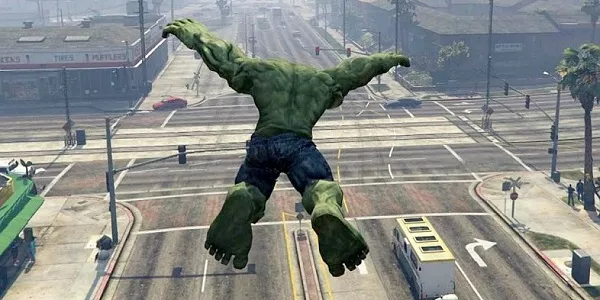 GTA 5 Hulk mod