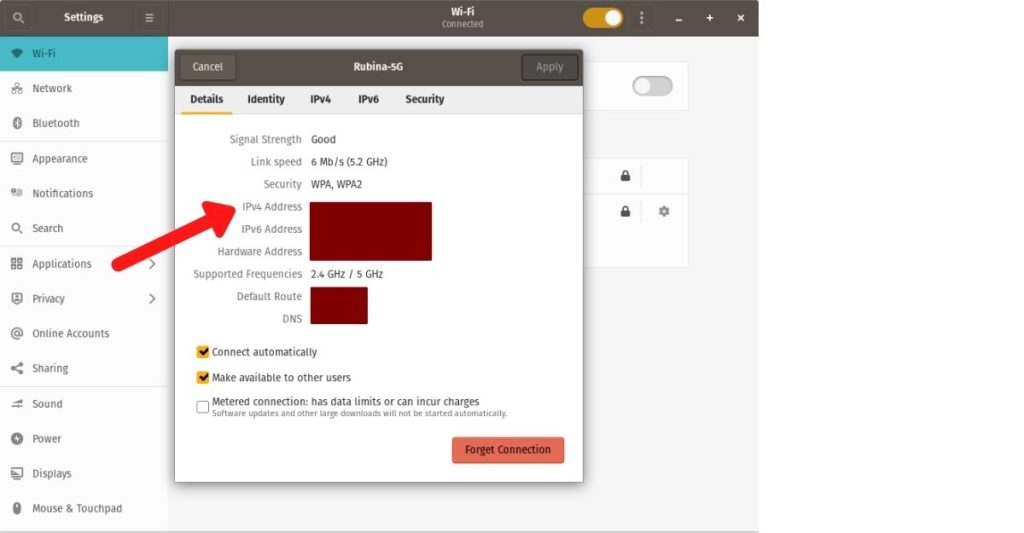 IP address Linux-2