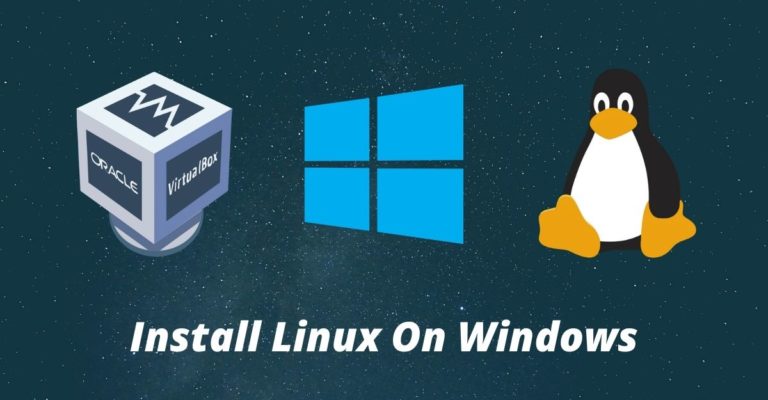 install linux in windows