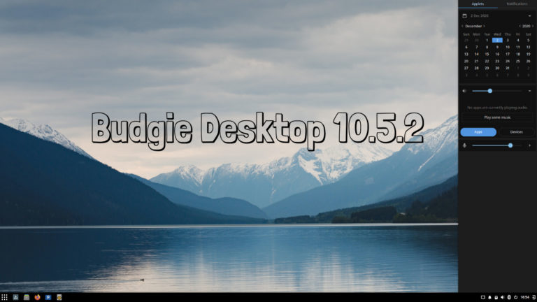 Solus Announces New Budgie 10.5.2 Linux Desktop Environment