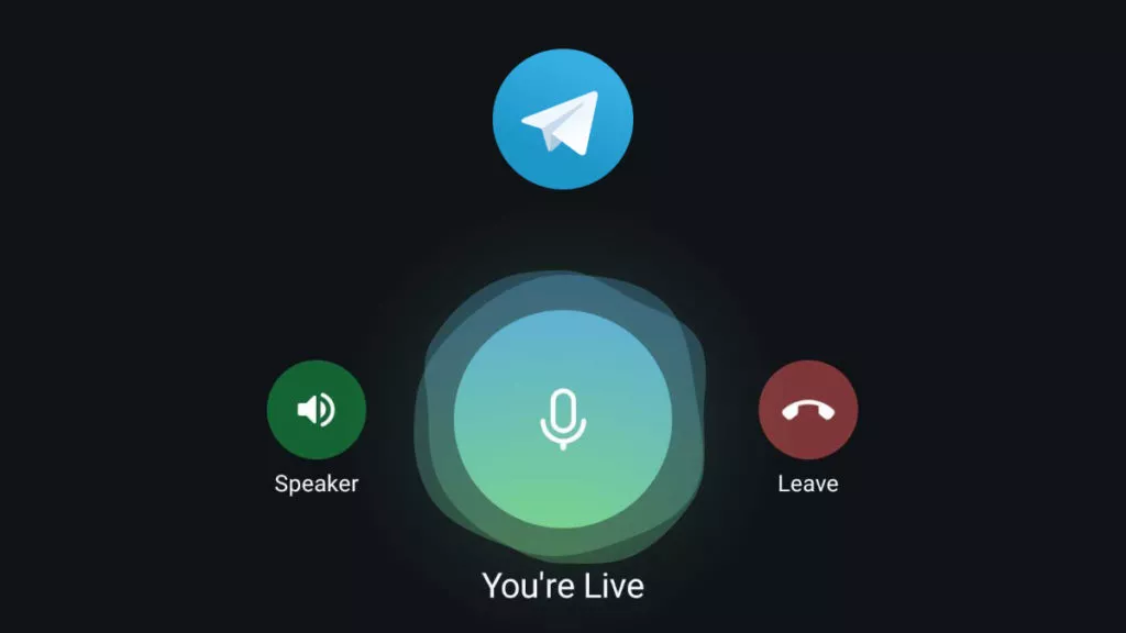 how to send voice in new telegram update