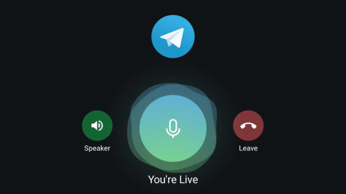 how to send voice in new telegram update